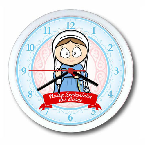 Relógio de Parede Nossa Senhora dos Raros
